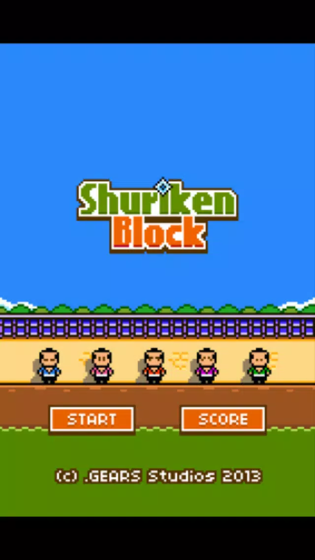 Zrzuty ekranu Shuriken Block