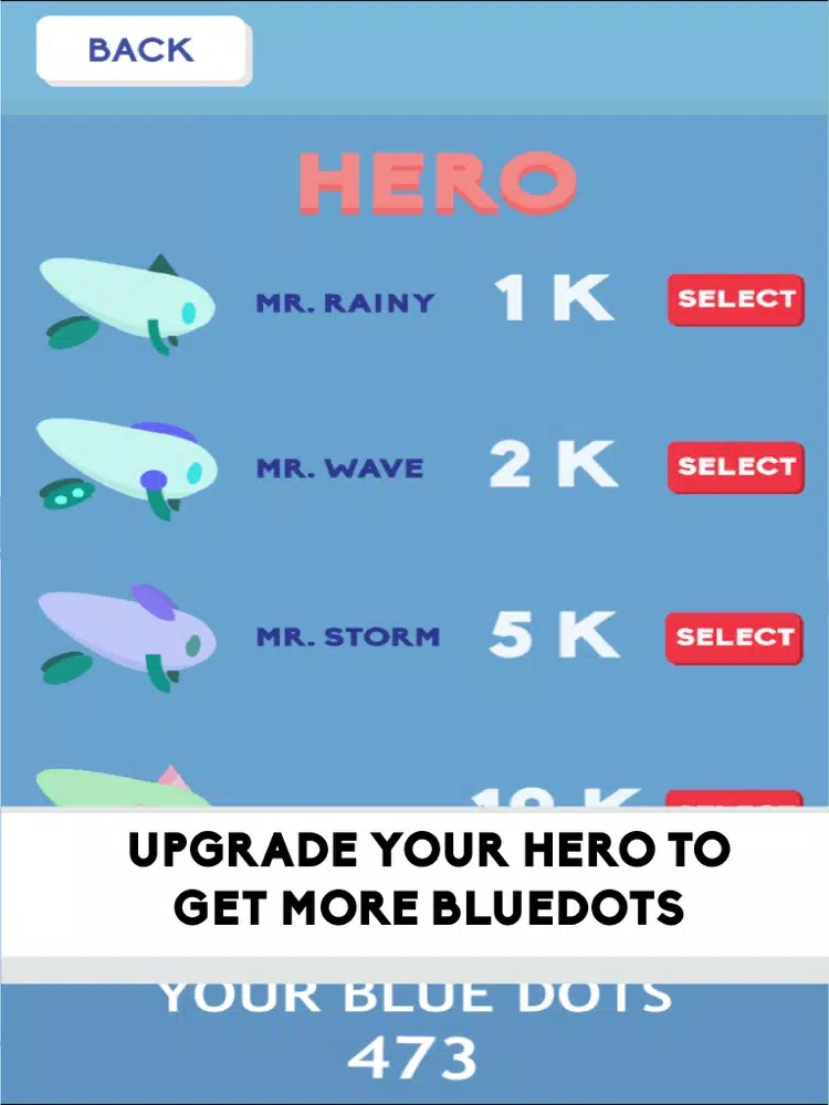 BlueDots iPad Screenshots