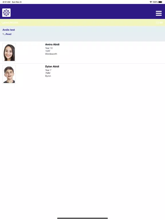 Jeddah Private School iPad Screenshots