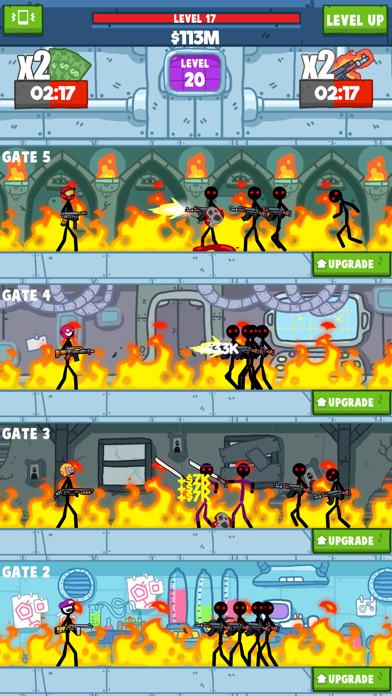 ภาพหน้าจอของ Idle Stickman