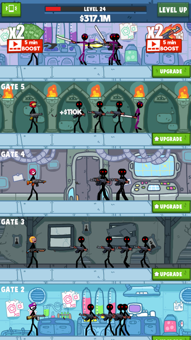 ภาพหน้าจอของ Idle Stickman
