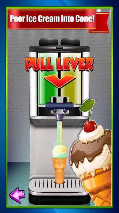 Frozen Goodies Fun Ice Cream Cone and Smoothie Maker Games for Kids Screenshots