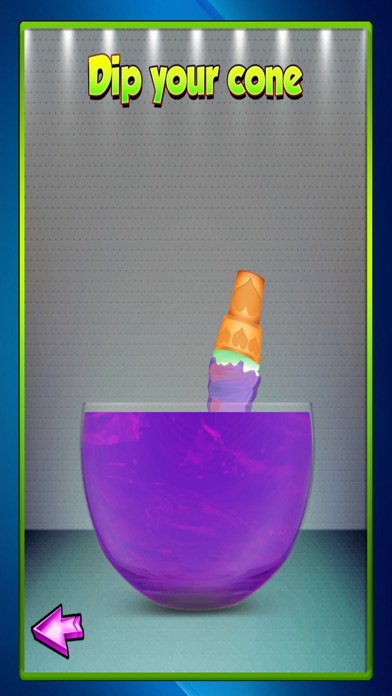 Frozen Goodies Fun Ice Cream Cone and Smoothie Maker Games for Kids Screenshots
