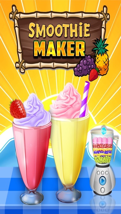 Smoothie Maker Shop Frozen Goodies Free Game Screenshots