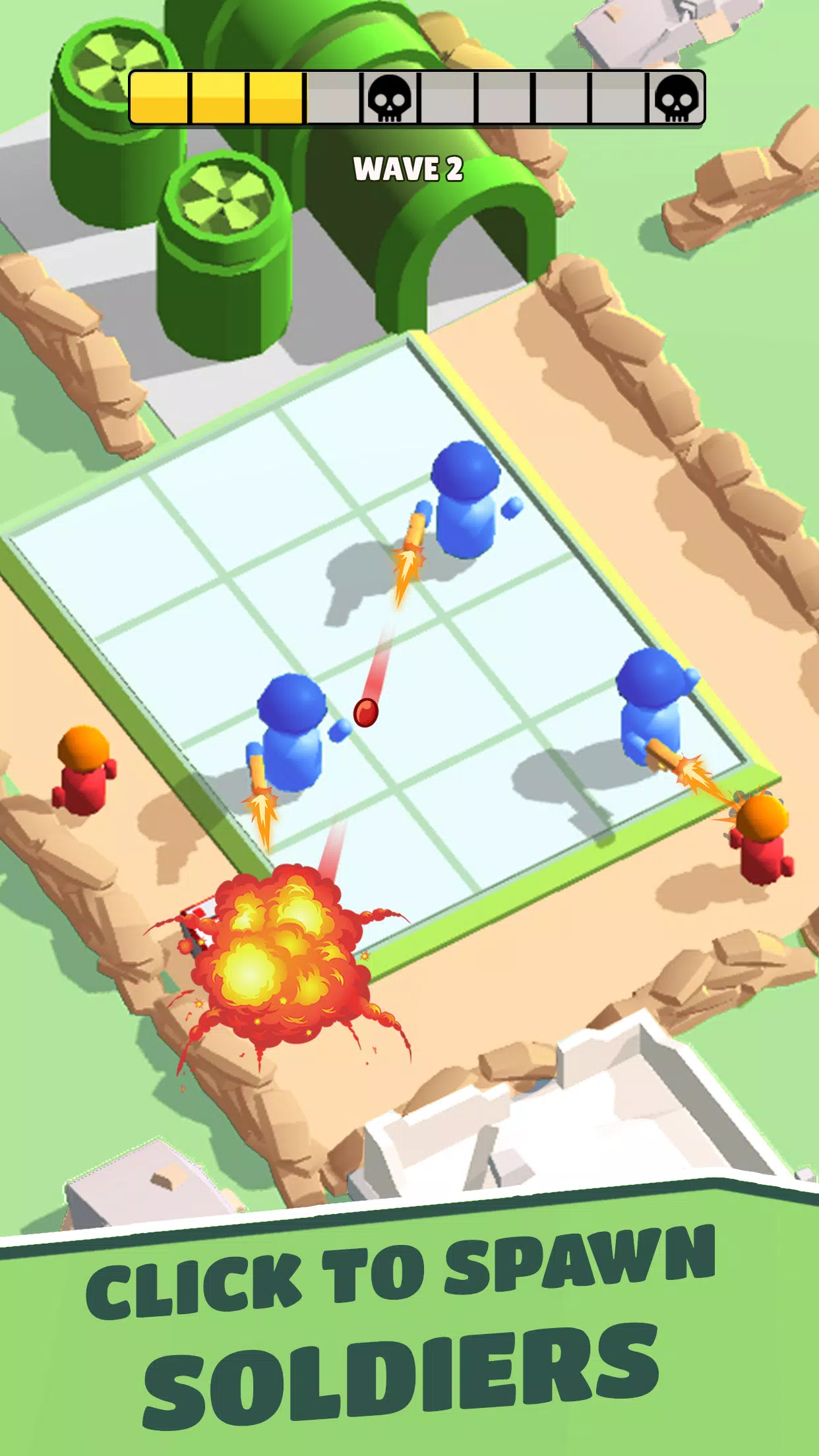 Toy Army: Tower Merge Defense Screenshots