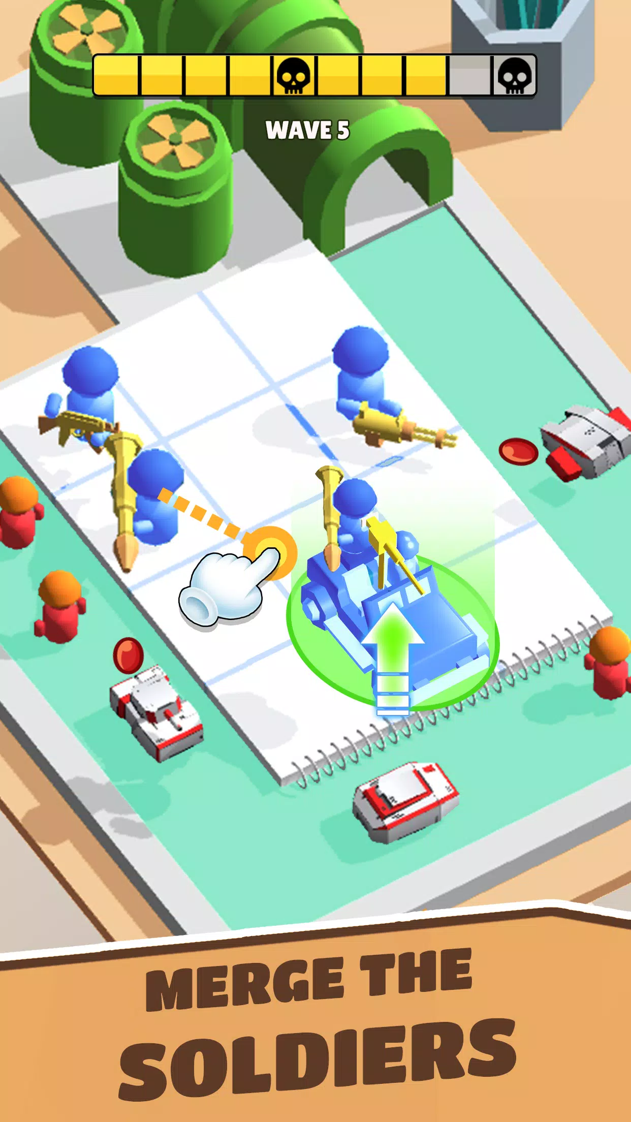 Toy Army: Tower Merge Defense Screenshots