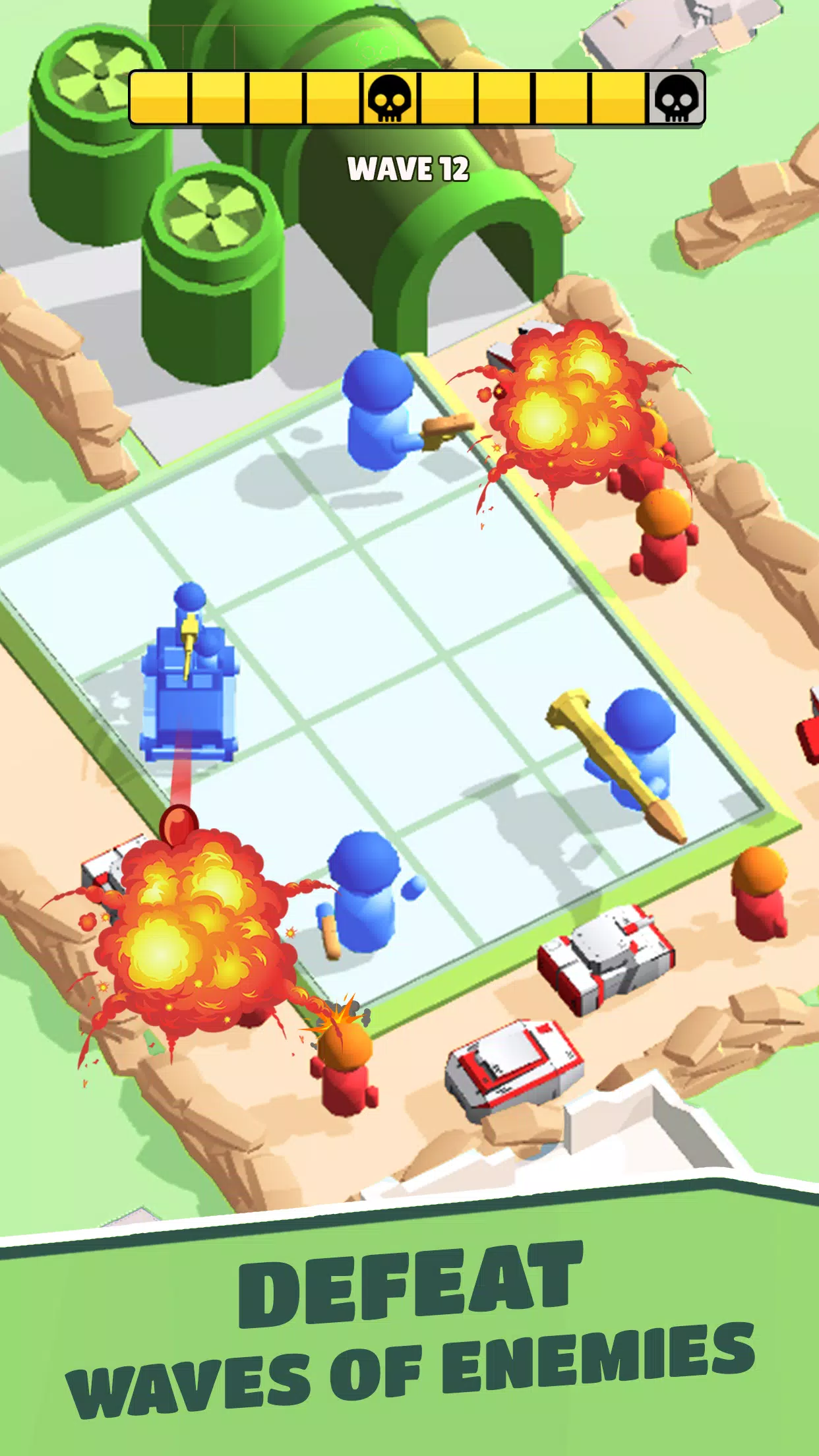 Toy Army: Tower Merge Defense Screenshots