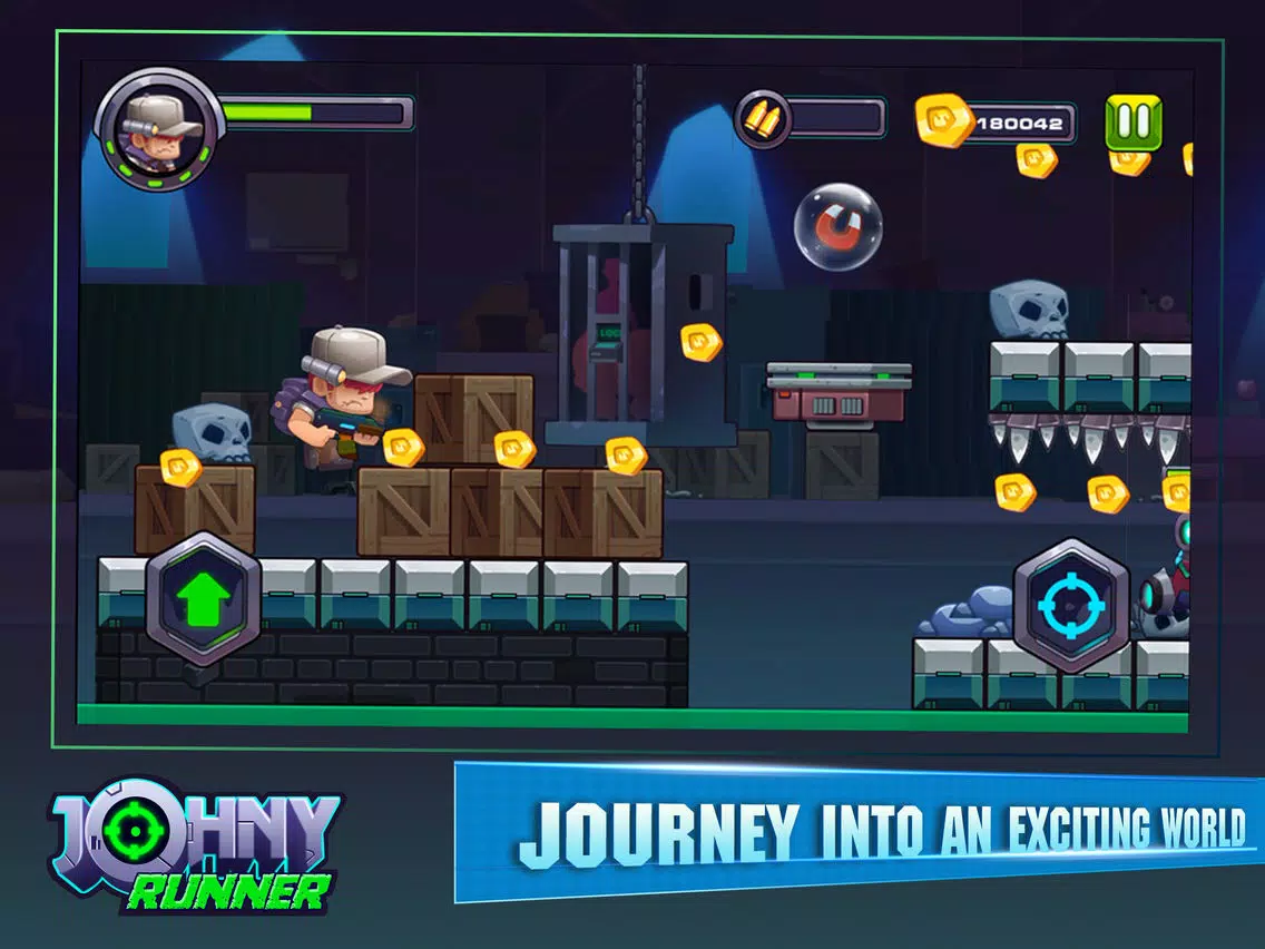 Captures d'écran de Johny Runner: Metal Action iPad 