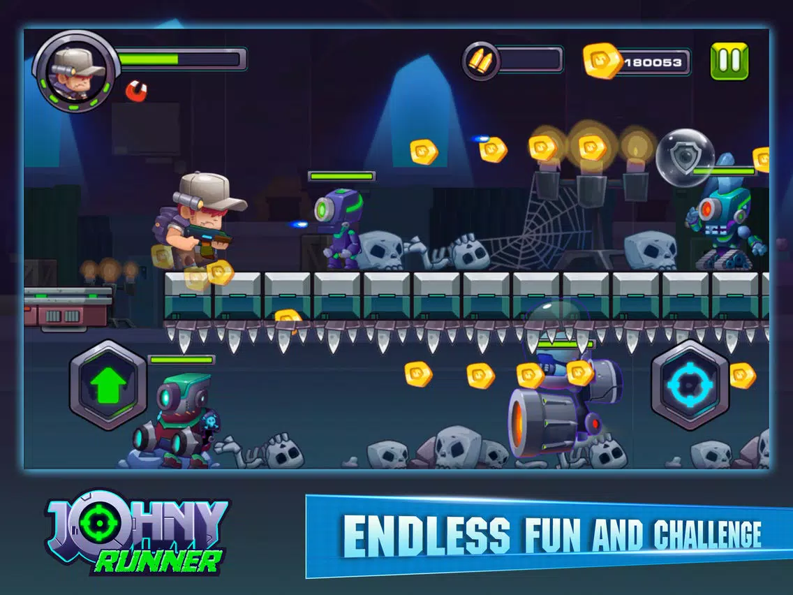 Captures d'écran de Johny Runner: Metal Action iPad 