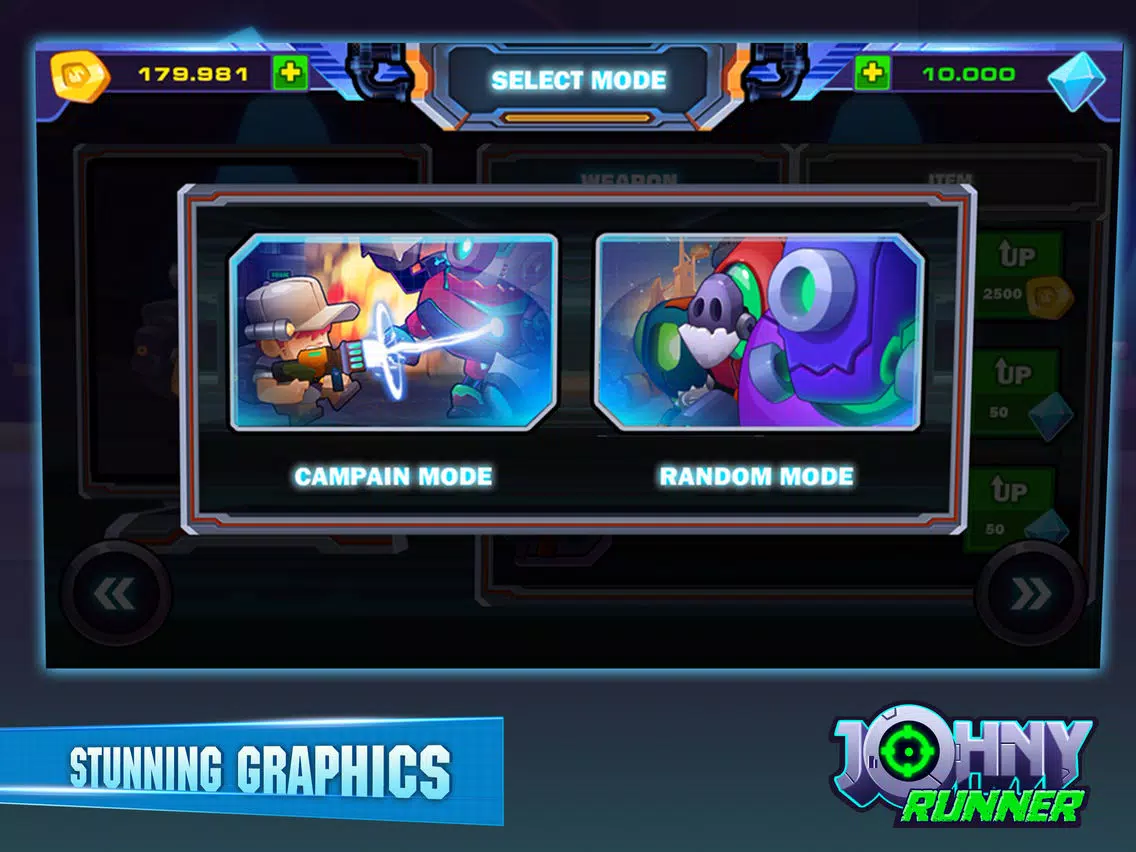 Captures d'écran de Johny Runner: Metal Action iPad 