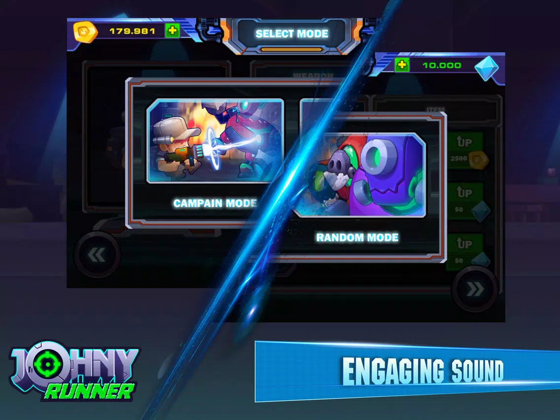 Captures d'écran de Johny Runner: Metal Action iPad 