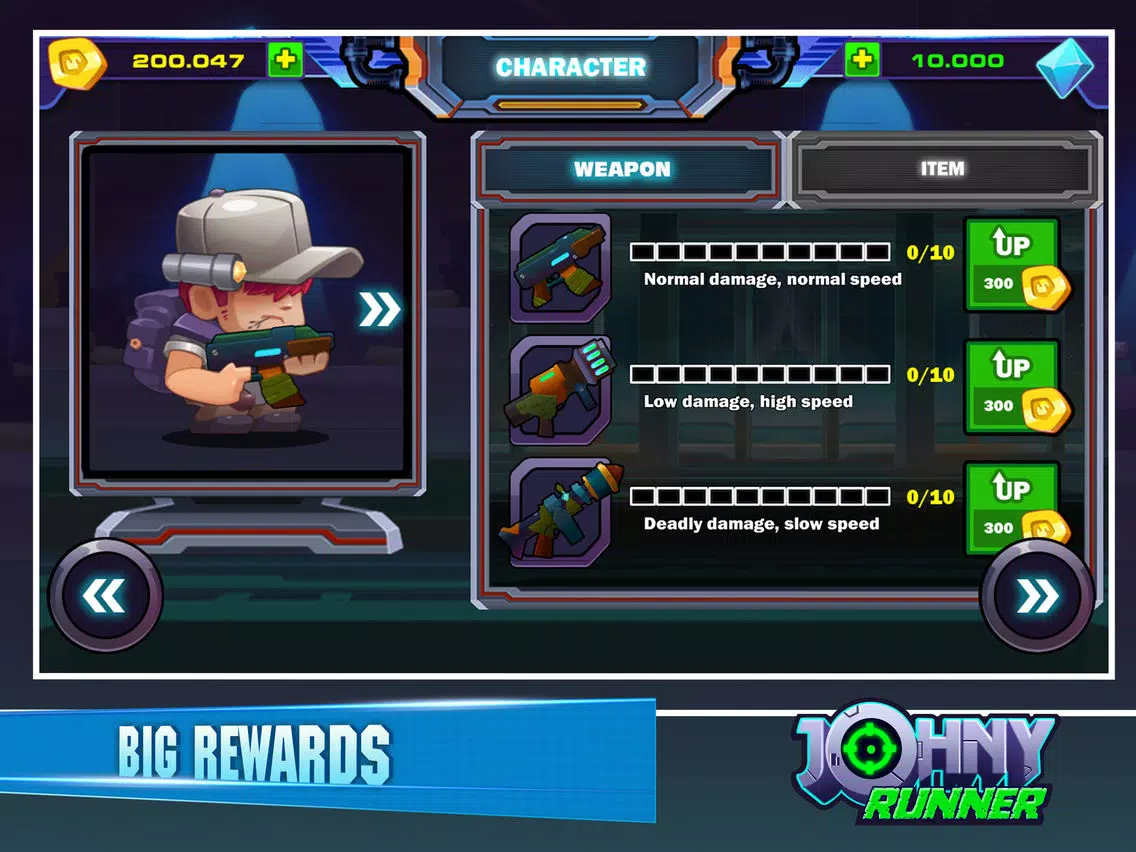 Captures d'écran de Johny Runner: Metal Action iPad 
