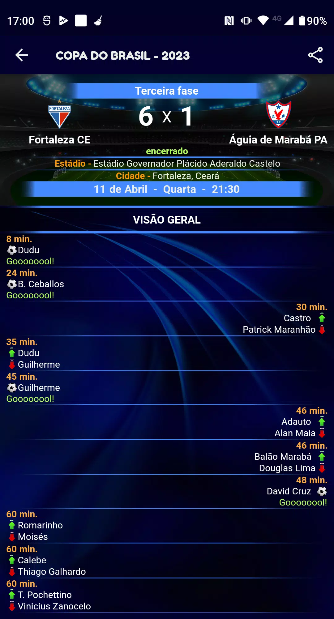 Brasileirão Série D PRO Info7 Screenshots