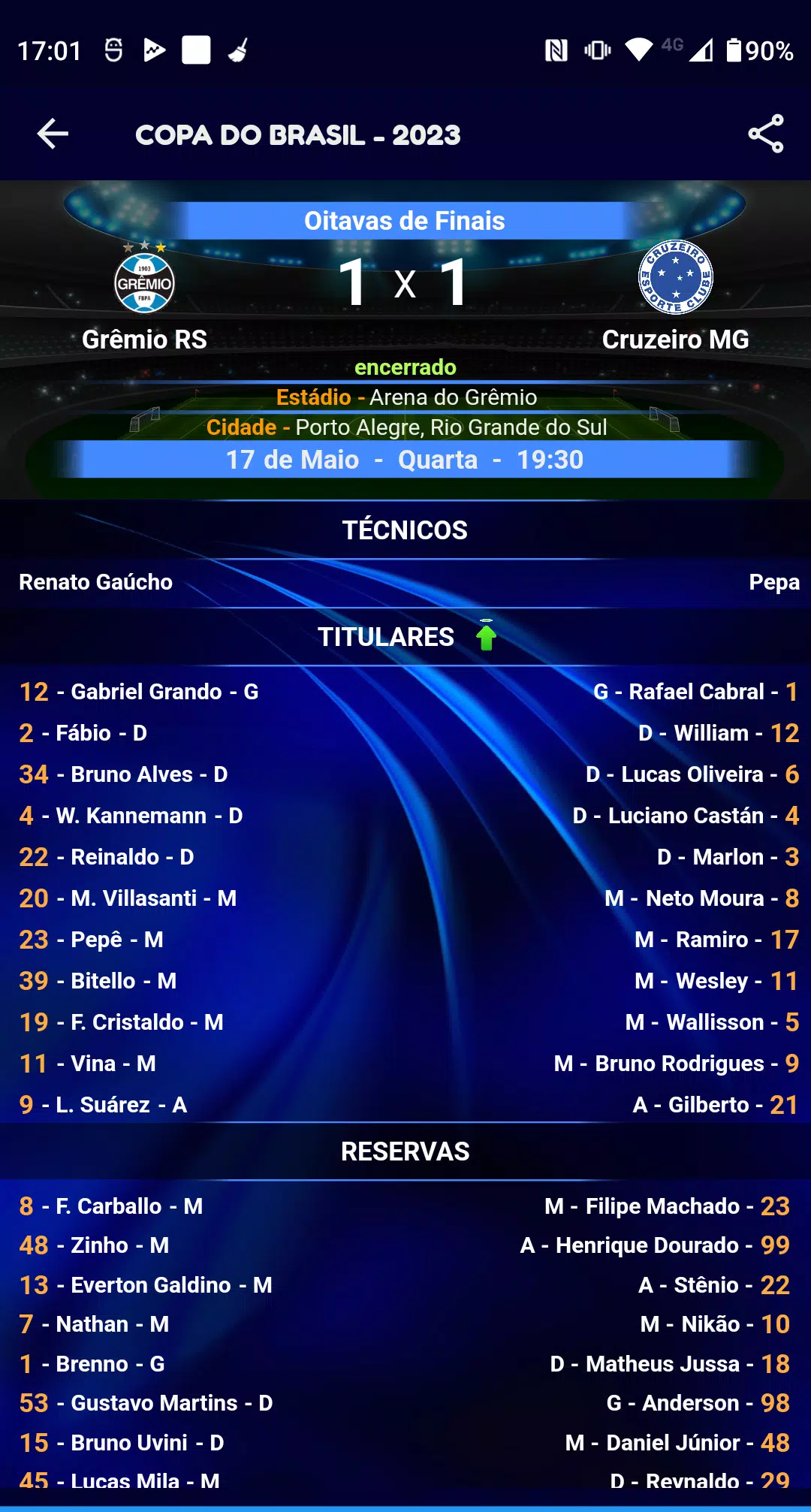 Brasileirão Série D PRO Info7 Screenshots