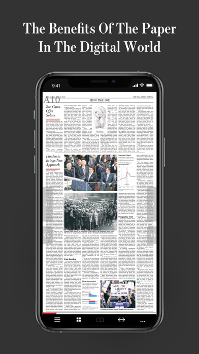 Tangkapan skrin WSJ Print Edition