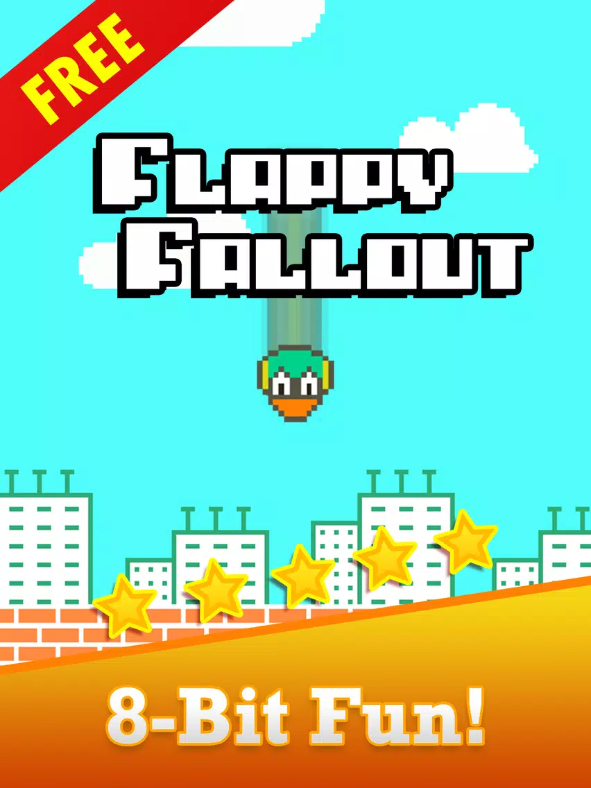 Tiny Fall-Out Bird Smash-y - Catch The End Of A Flappy Falling Squishy Chick iPad Screenshots