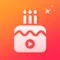 Birthday Video Maker - status
