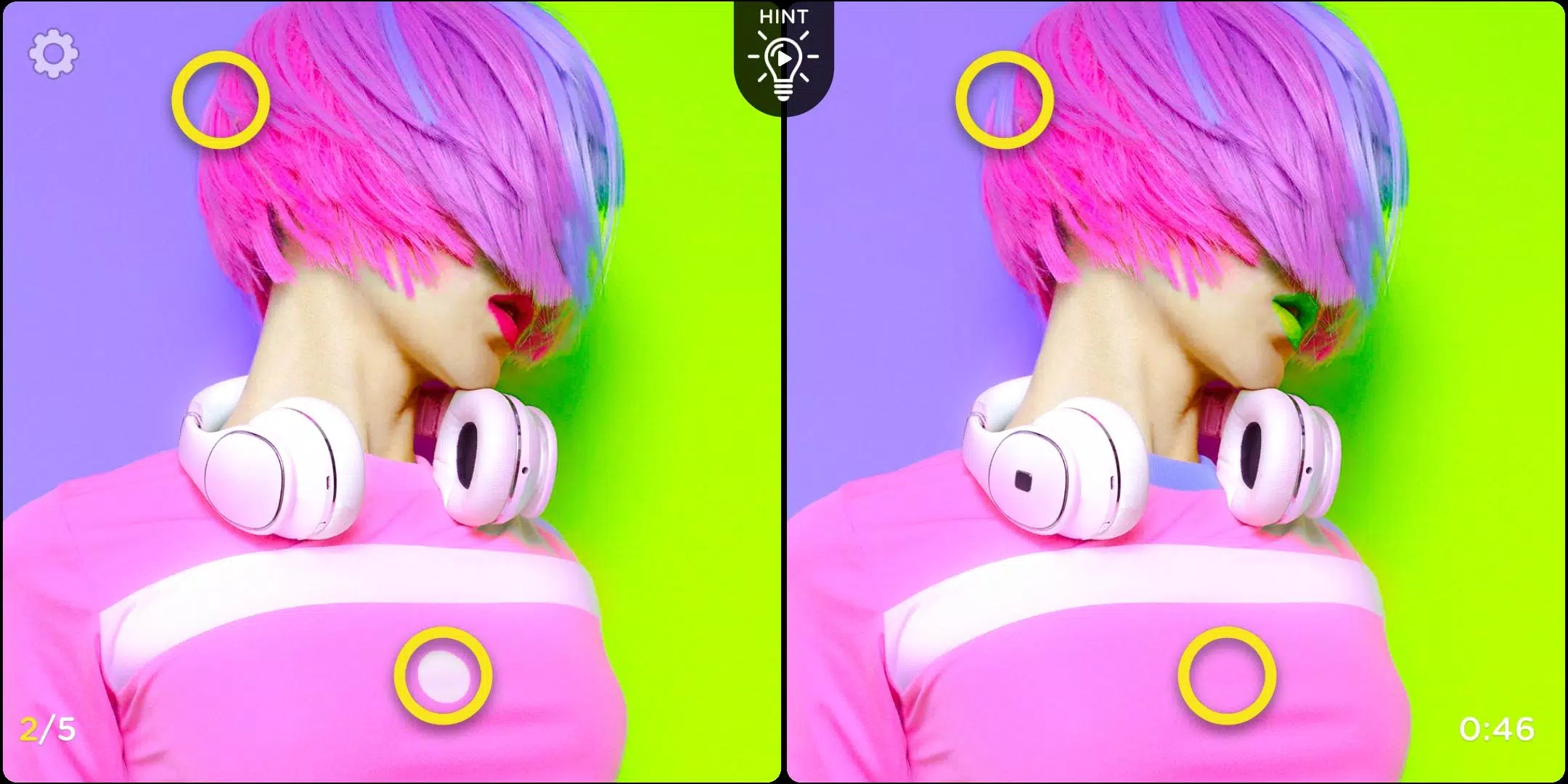Tangkapan skrin Spot The Difference: Fashion