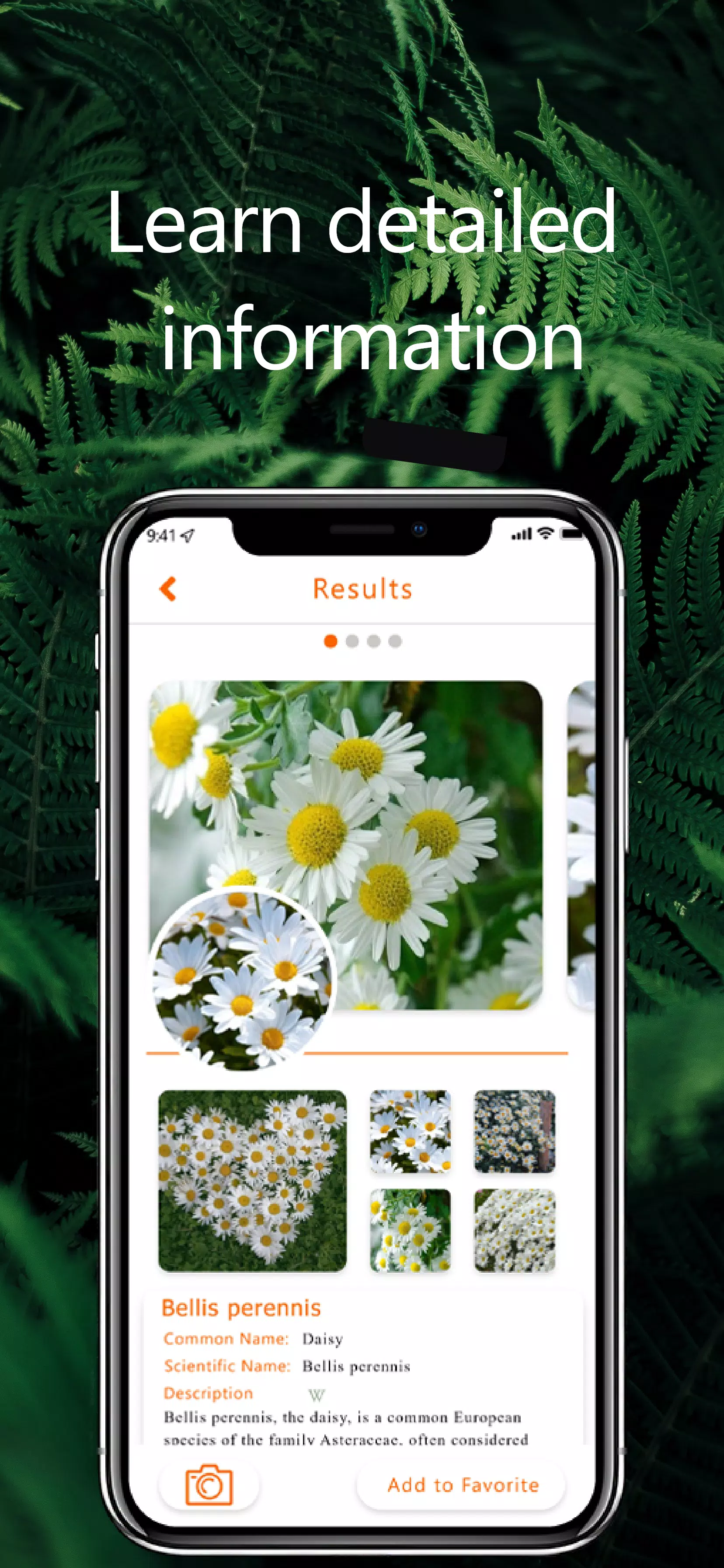 Plant Identifier App - EarthID Screenshots