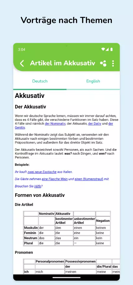 Deutsch Lernen Grammatik Screenshots