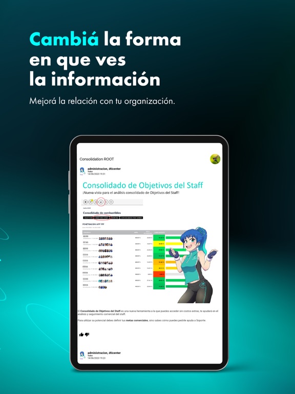 CONSOLIDATION ROOT iPad Screenshots