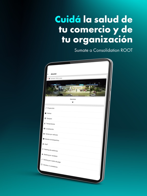 CONSOLIDATION ROOT iPad Screenshots