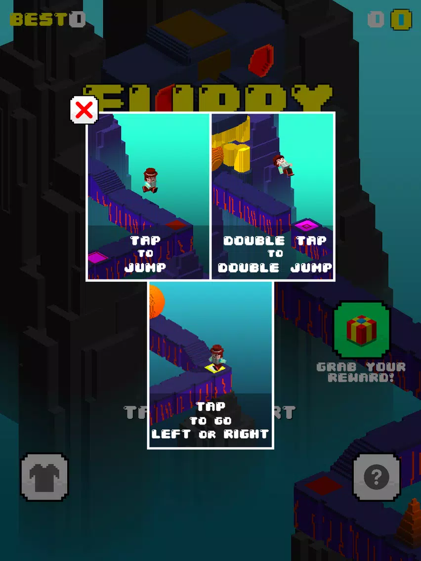 Capturas de tela do Flippy Run: Epic Fun Ball Race iPad 