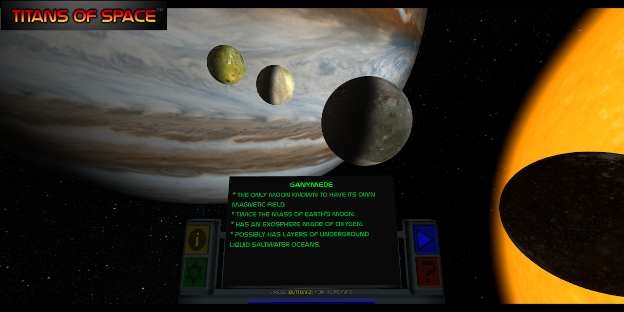 Zrzuty ekranu Titans of Space Cardboard VR