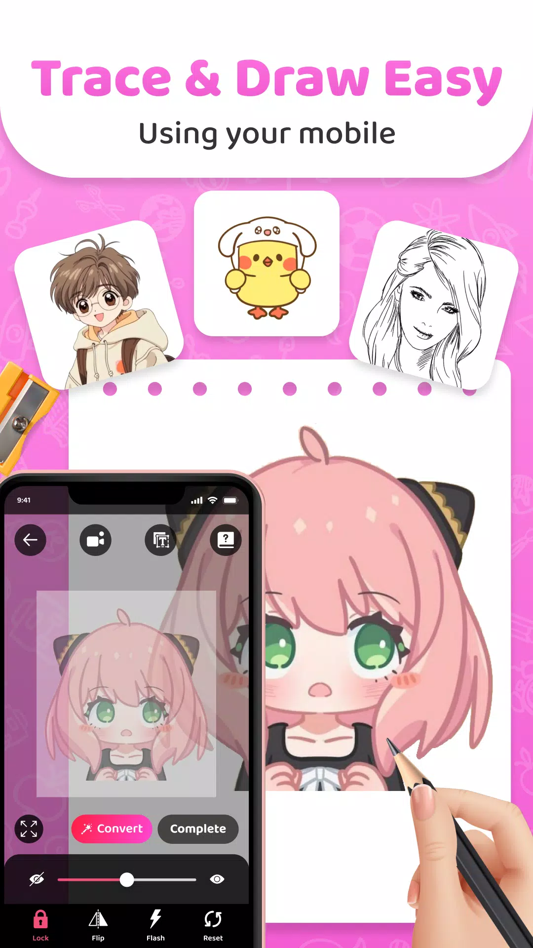 AR Drawing Screenshots