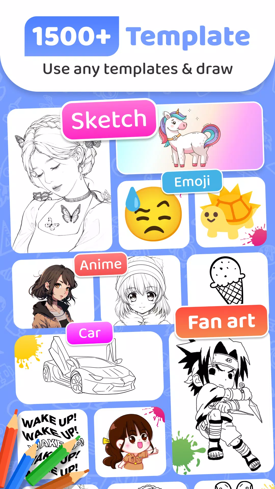 AR Drawing Screenshots