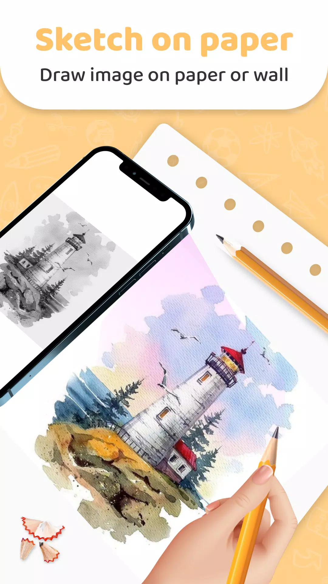 AR Drawing Screenshots