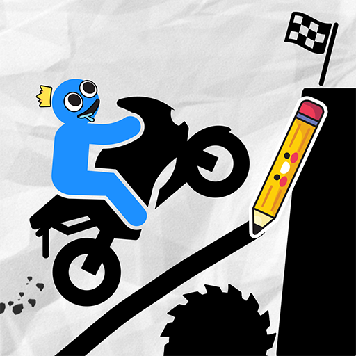 Draw Line: Save the Motorbike Draw Line: Save the Motorbike