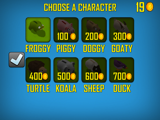 Froggy Road iPad Screenshots