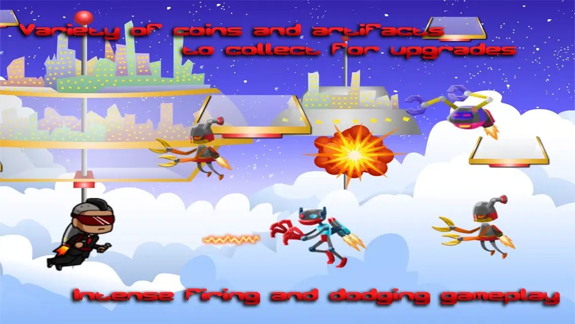 Скриншоты Defense of Jetpack Jacks: Free Kids Game