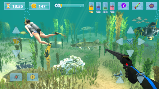 Hunter underwater spearfishing Screenshots