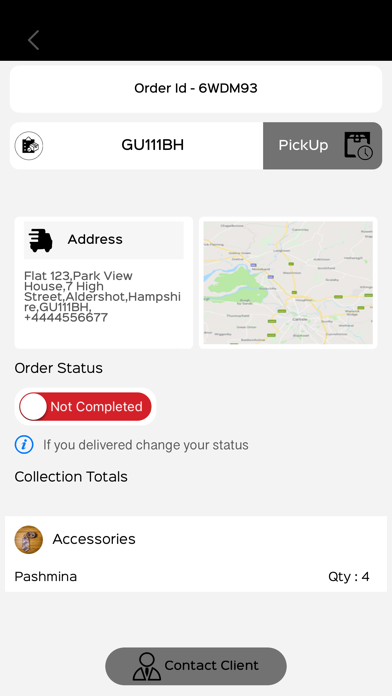 TandTLaundry Driver Screenshots