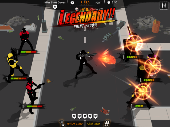 GunStrider: Tap Strike iPad 应用截图
