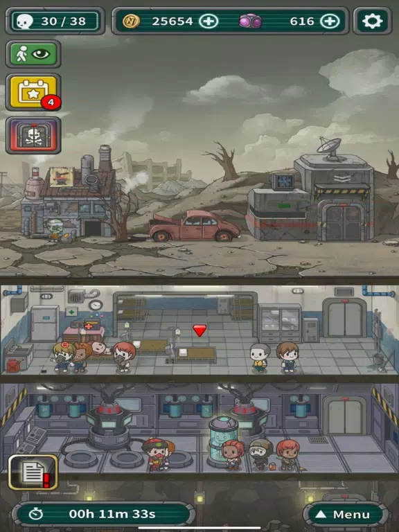 Capturas de tela do Underworld : The Shelter iPad 