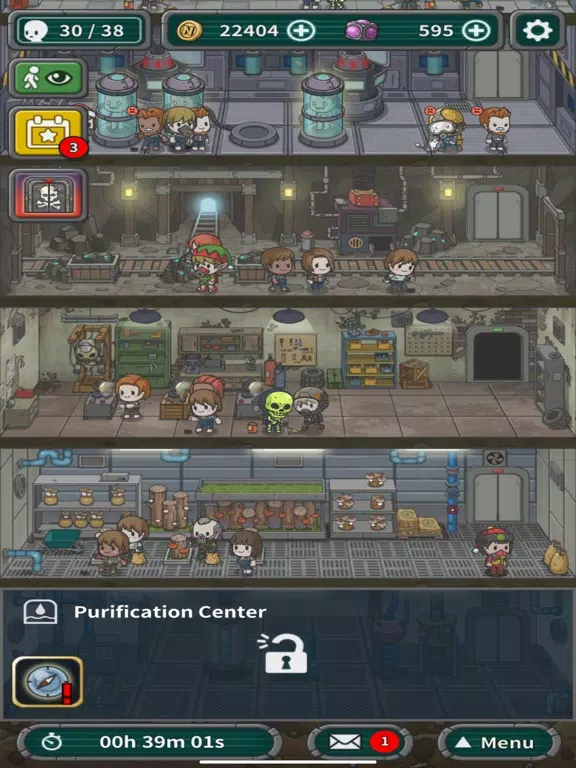 Capturas de tela do Underworld : The Shelter iPad 