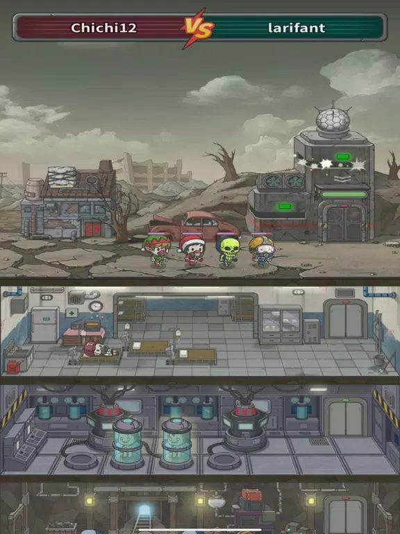 Capturas de tela do Underworld : The Shelter iPad 