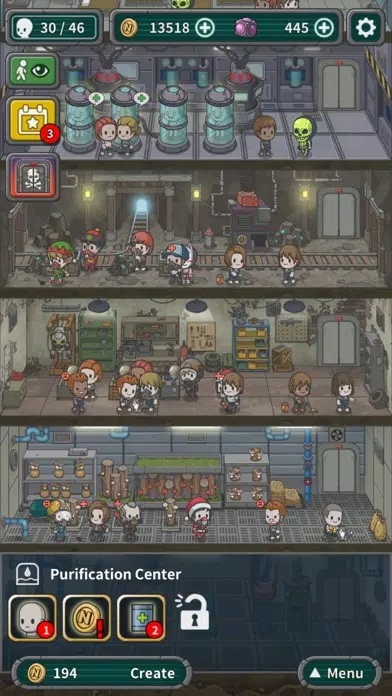 Capturas de tela do Underworld : The Shelter