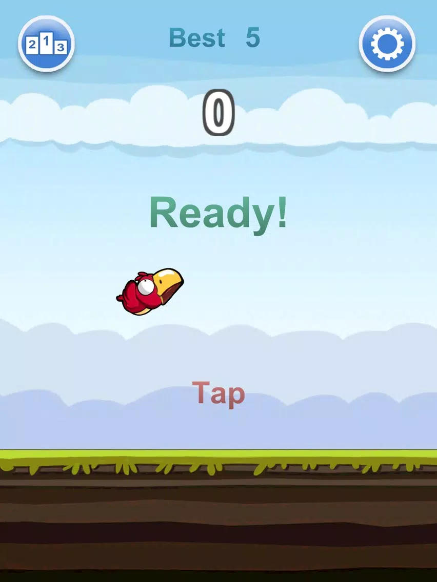 Tangkapan skrin Big Mouth Bird iPad 