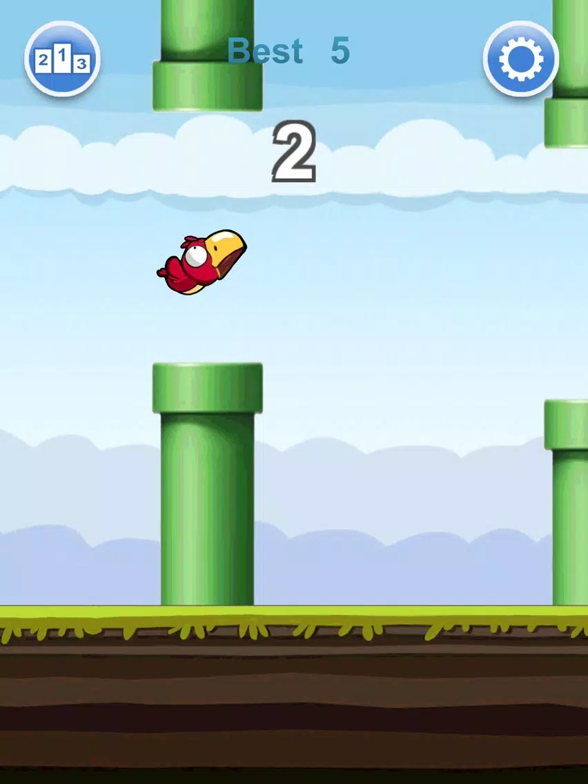 Tangkapan skrin Big Mouth Bird iPad 
