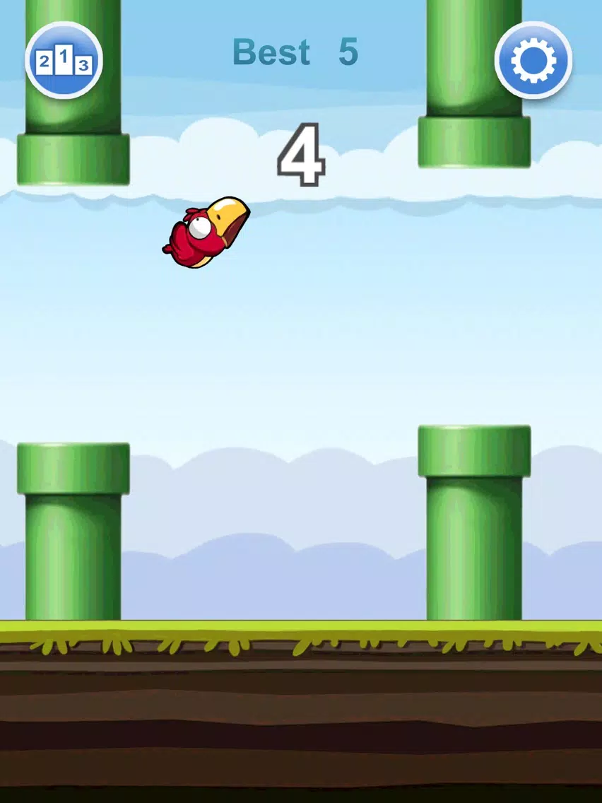 Tangkapan skrin Big Mouth Bird iPad 