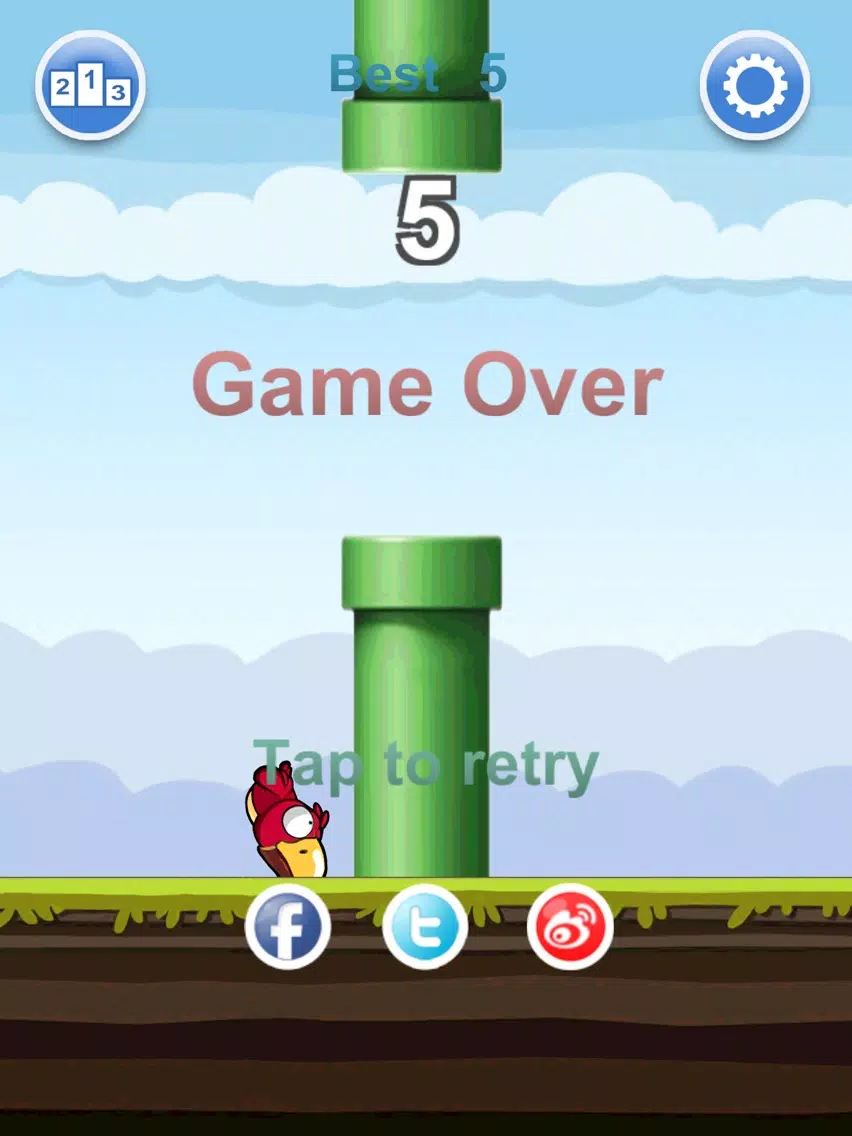 Tangkapan skrin Big Mouth Bird iPad 