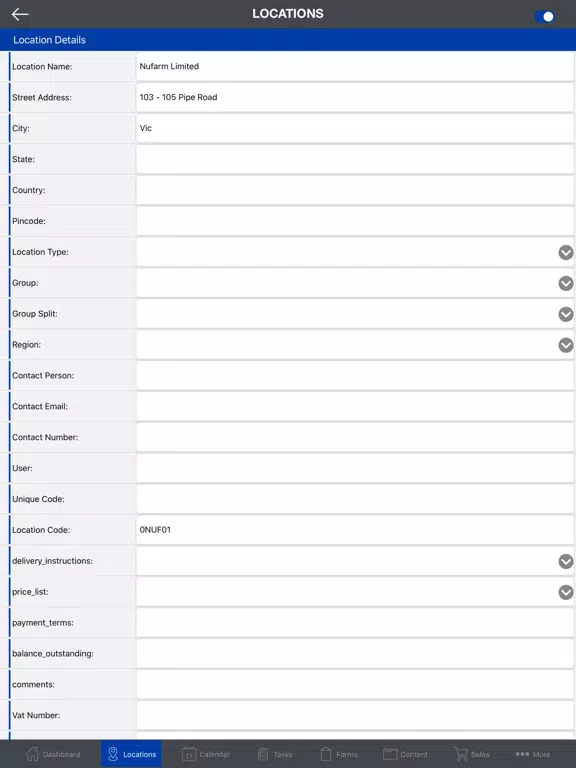 Villa Mobile iPad Screenshots