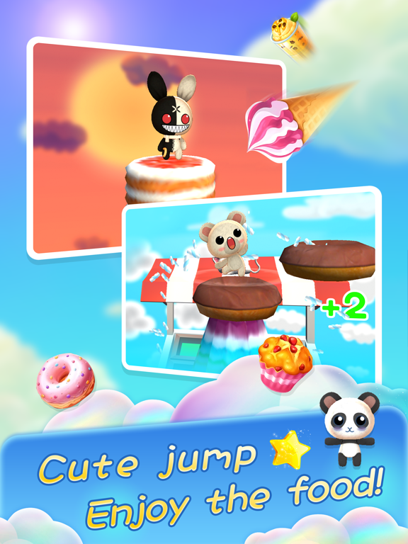 Capturas de tela do Q Jumping-super casual io iPad 