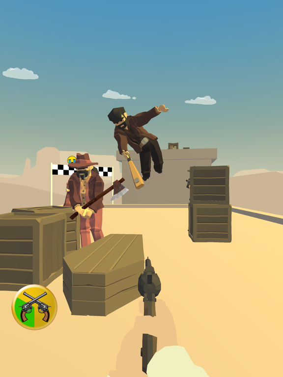 Western Scrum - Cowboy Games iPad  Screenshots