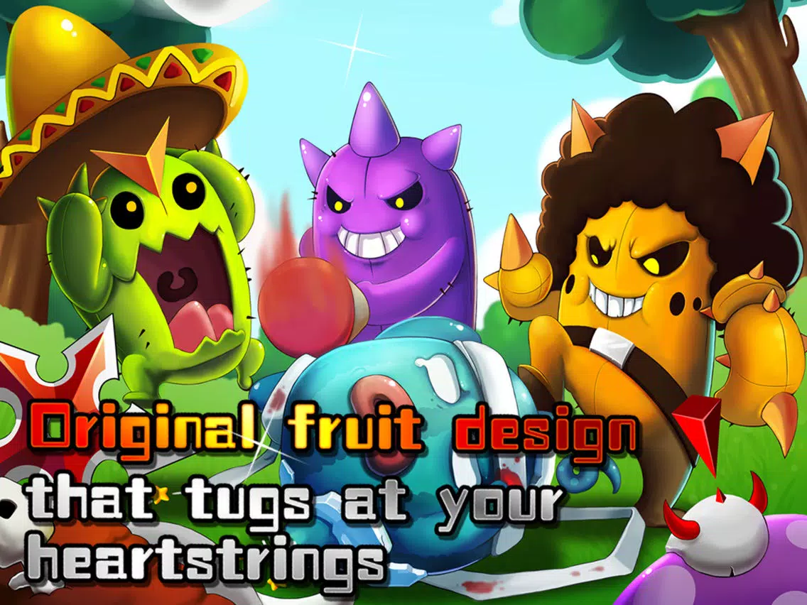 ภาพหน้าจอของ Fruit Squad - The Cutest Tower Defense Game iPad 