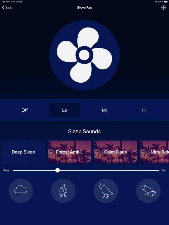 Sleep Fan: Box Fan Noise iPad Screenshots